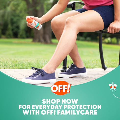 OFF! FamilyCare Insect & Mosquito Repellent Aerosol, 4 Oz, Smooth and Dry Formula, 6 Hours Protection