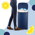 happimess HPM3100C-WHITE 13.2-Gallon Lemon Scented Drawstring Trash Can Liner, White (60-Count, 3-Packs of 20 Liners) by happimess
