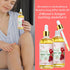 MR.A 2 Pack Strawberry Body Oil Juice Scented, Vitamin E Body Oil after Shower with Jojoba Oil