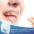 840D Fluffy Floss Threaders, Deep Clean Dental Floss for Braces, Bridges, Implants, Mint Aroma, 50 Threaders (1 Pack)