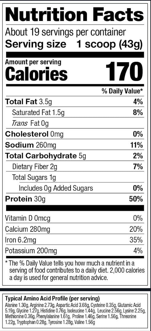 Vega Premium Sport Protein Powder, Peanut Butter Flavor, Vegan, Non-GMO, Gluten-Free, 28.7 oz Drink Mix