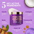 Hydrating Hair Mask for Damaged Hair, 10 FL OZ, Keratin Hair Mask with Biotin, Argan & Coconut Oil, Sulfate Free