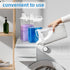 Laundry Detergent Dispenser, 94oz Fabric Softener Container, 2 Pack with 6 Labels for Laundry Room Organization