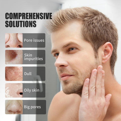 JVR Peel Off Face Mask, Blackhead Remover for Men, Charcoal Facial Mask, 4.23 OZ
