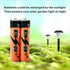 KINSUN AAA 700mAh 1.2V NiMH Rechargeable Batteries for Outdoor Solar Garden Lights (16 Pieces)