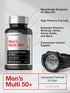 Horbaeach Men's Multivitamin 50 Plus | 60 Caplets | Non-GMO & Gluten Free Supplement