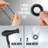 TailaiMei 30 Pcs Spiral Hair Ties, No Crease Coil Phone Cord Hair Ties for Thick Hair, Women Ponytail Holder