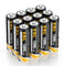 EBL 1.2V AA Rechargeable Batteries for Solar Lights, Pre-Charged 1300mAh, Pack of 12