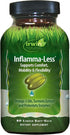 Irwin Naturals Inflamma-Less, 80 Liquid Softgels, Promotes Comfort, Mobility & Flexibility