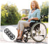 Ipetboom High-Strength Front Wheel Accessories for Wheelchairs by - Easy Assembly