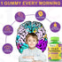 Qucbvn (2 Packs) 600mg Gummies, B6 B12 120 Gummies Phosphatidylserine Brain Supplement for Memory, Focus