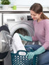 LANON Skin-Friendly Cleaning Gloves - Reusable Dishwashing Kitchen Gloves, Non-Slip, Large