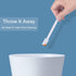 40Pcs Disposable Crevice Cleaning Brushes - Detail Gaps Scrub Brush Set for Toilet Bowl and Household Cleaning