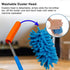 Microfiber Duster for Cleaning: Telescoping Extension Pole Mini Dusters for Car, Window, and Office