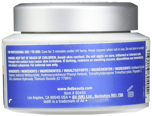 IBD Ultra White Builder Gel, 2 oz UV Gels