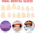 EXCEART Teeth Veneer 100 Pieces Artificial Resin Tooth Fillings, Temporary Tooth Replacements