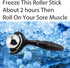 Vinyl Quote Me Roller Massage Ball - Ergonomic Handle Cold Warm Compression Temperature Keeper Stainless Steel Muscle