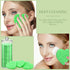 Sieral 120 Pcs Compressed Facial Sponges with Container, Disposable Sponge Pads for Cleansing, Makeup Removal, Green,