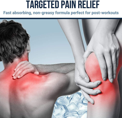 Dr Pat's Ultra Freeze Pain Relief Cream - Muscle Rub Gel for Arthritis, Neuropathy, Foot and Joint, Topical Analgesic