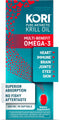Kori Krill Oil Omega 3 Supplement, Antarctic Krill Oil with Superior Absorption, 400 mg Softgels, 90 Count