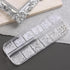 Multi Sizes Round and Half Round Pearls 3D Nail Charms, White Flatback Pearls for Women Girls Nail Jewelry