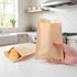 Hpmjz 500 Packing Muffins(4.7x6.5 Inch) Pcs Small Sandwich Bags Paper Cookies Bags Greaseproof Pastry Bag Unbleached