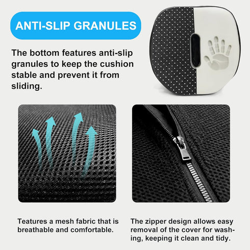 Memory Foam Seat Cushion for Office Chair, Wheelchair Cushions,Hemorrhoid Pillow,Lower Back Support,Bed Sore Cushions