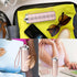 Mossime Metal Travel Pill Organizer, Portable 7 Day Vitamin Organizer Stackable, Waterproof 1 Times A Day Pill Box,