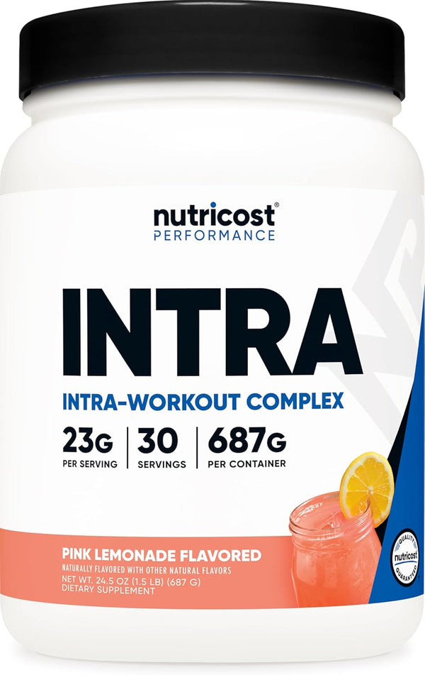 Nutricost Intra-Workout Powder, 30 Servings (Pink Lemonade), Non-GMO, Gluten Free Supplement
