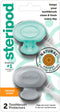 Steripod Clip-On Toothbrush Protector - Keeps Toothbrush Fresh with Orange Essential Oils, 2 Count