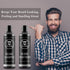 Striking Viking Beard Shampoo and Beard Conditioner for Men - Naturally Derived Ingredients Beard Wash Set - Cleanse Softens & Conditions with Argan & Jojoba Beard Oils - Sulfate & Paraben Free