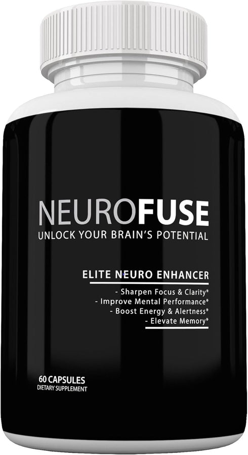 Nootropic Pill for Powerful Focus & Memory - Supports Cognitive Function, Clarity, Reduces Brain Fog & Fatigue