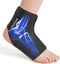 ONLYCARE Ankle Ice Pack Wrap for Swelling, Upgraded Gel Ice Pack Reusable,