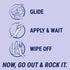Nair Glide On Hair Removal Cream, 3.3 Oz Stick for Arm, Leg, and Bikini Hair Remover