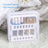 Nail Drill Bit Case, 4Pcs Nail Drill Bit Holders, Dustproof Organizer Box for Nail Drill Tips