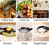 150 Pack Large Disposable Plastic Spoons, Heavy Weight Individual Wrapped Teaspoons for Soup Dessert Ice Cream (Black,