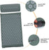 Set VALICLUD Acupressure Massage Mat Shiatsu Massage Pillow Non-Slip Surface Washable Acupuncture Therapy Cushion Neck