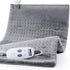 Heating Pad for Back Pain Relief, Portable Massaging Weighted Pad with 3 Heat Settings & 6 Massage Combinations, Light