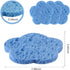 50-Count Facial Sponges, Compressed Natural Cleansing Sponges, Cute Flower Shape, Exfoliating & Reusable, Best Makeup