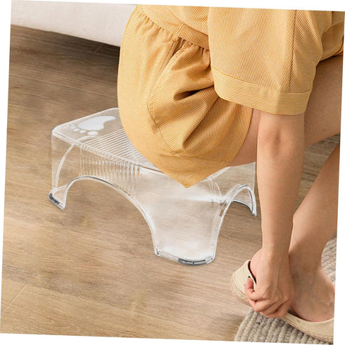 Compact Bathroom Spa Stool - Foldable Nonslip Shower Bench