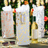 Set Pack 12-13.8x5x4 3 Sparkle and Bash Wine Gift Bags - Polka Dot Foil Style & Assorted Wine Bags for Gifts - Complete