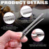 Swpeet 200Pcs 3inch Alligator Hair Clips Kit, Metal Duck Bill Hair Clips for Hair Styling DIY Accessories