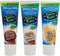 Tanner's Tasty Paste Variety, Anticavity Fluoride Children’s Toothpaste in Vanilla, Chocolate & Orange (3-Pack)