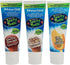 Tanner's Tasty Paste Variety, Anticavity Fluoride Children’s Toothpaste in Vanilla, Chocolate & Orange (3-Pack)