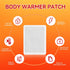 KONGDY 20 Count Heat Therapy Patches for Neck, Knee & Back Pain Relief, Portable Air Activated Patch