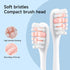 V3 5 200-Day 4 IPX7 Reva Sonic Electric Toothbrush for Adults, Dual Display, Modes, Battery, Brush Heads, Waterproof