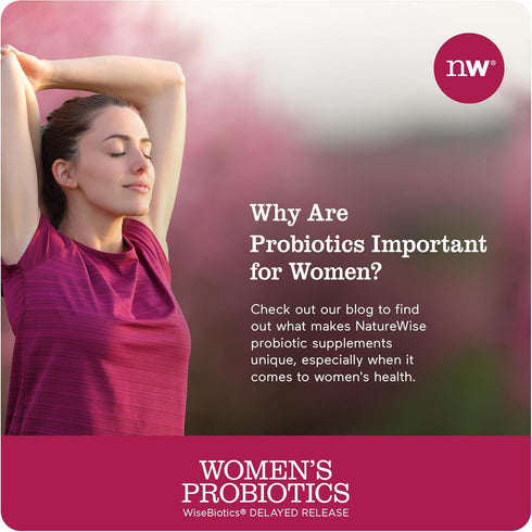 NatureWise Probiotics for Women - With Prebiotics and Cranberry - Vaginal, PH Balance, Digestive, Urinary Tract Support