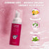 Kids Foam Fluoride Free Toothpaste Mix Mint Flavor, Toddler Natural Teeth Deep Cleaning Toothpaste for U Shaped