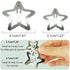 30 PCS 1.22" Star Hair Clips Snap Hair Barrettes Non Slip Star Hair Accessories for Girls Women 2000s Y2K Silver Metal Hair Clips