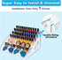 Nail Polish Organizer, 7 Layers Upgraded Acrylic Display Rack for Nail Polish, Sunglasses, Essential Oils, Makeup